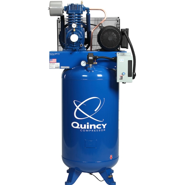 7.5 HP Two Stage-QP PRO (Prsr Lubricated)-w/Mag Starter, 371CS80VCA23
